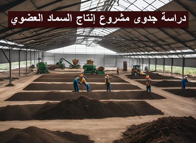 دراسة جدوى إنتاج السماد العضوي واهم 16 مرحلة في التصنيع