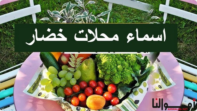 اسماء محلات خضار وفاكهة 2025 ؛ تعكس طابع المحل وجودة المنتجات