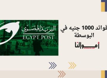 فوائد 1000 جنيه في البوسطة